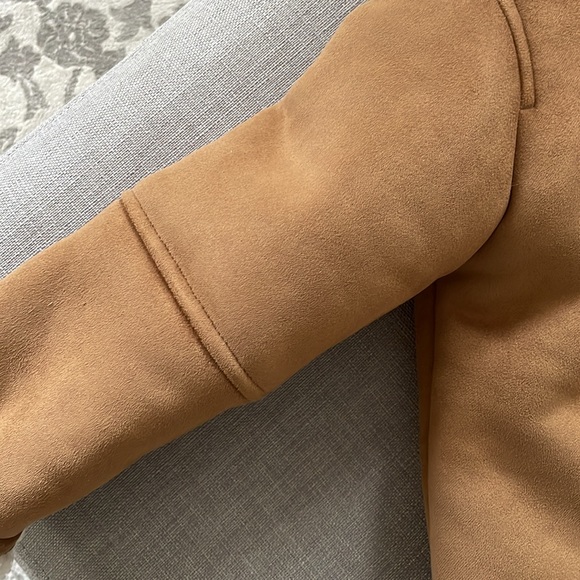 ZARA 4-5yrs suede sherpa lined jacket - Picture 7 of 9